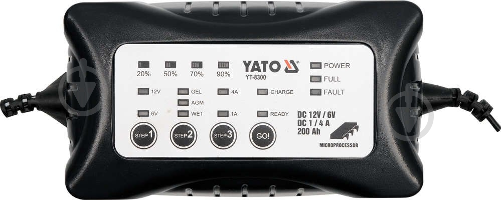Зарядное устройство инверторное YATO 200 А/год (YT-8300) - фото 1 Зарядное устройство инверторное YATO 200 А/год (YT-8300) - фото 1