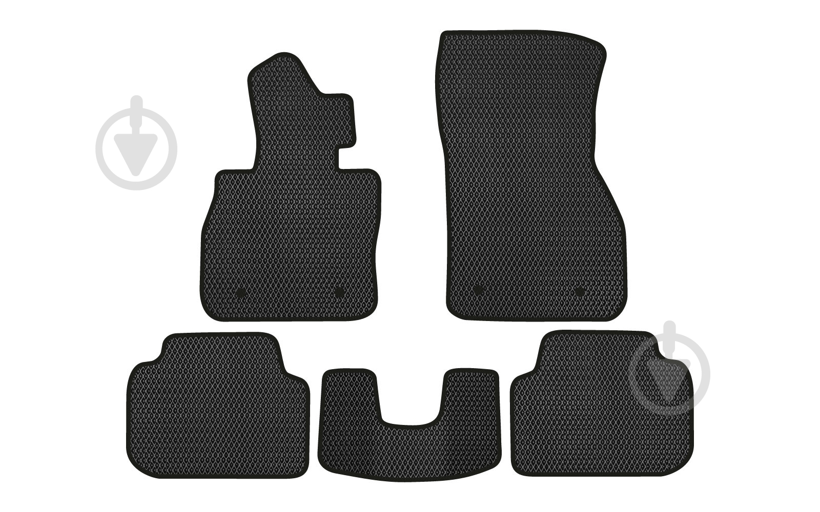 Коврики автомобильные EVAtech MINI Cooper 2014+ (MI42712CB5BW4RBB) универсальные - фото 1