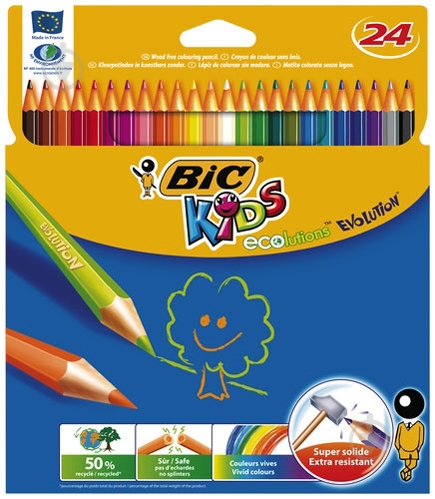 Карандаши цветные Kids Evolution BIC - фото 1