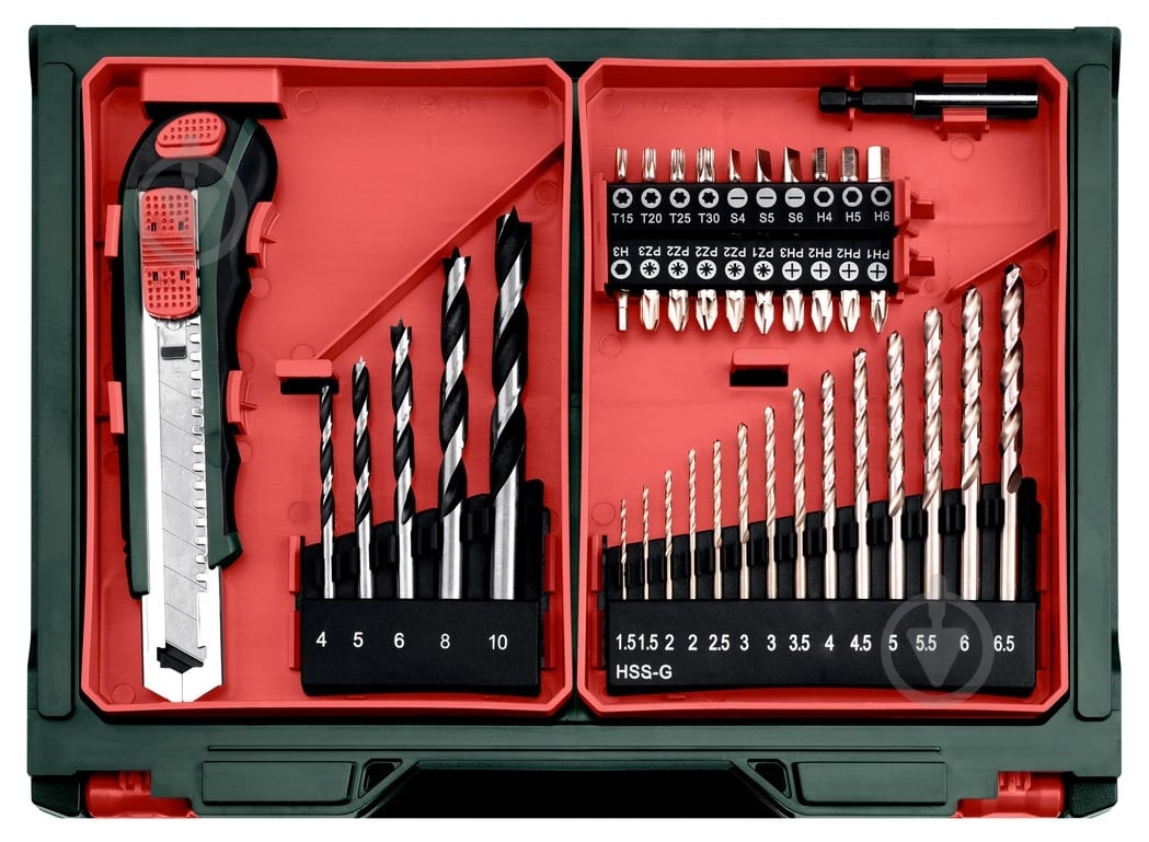 Шуруповерт ударный аккумуляторный Metabo PowerMaxx SB Basic Set 600385710 - фото 4