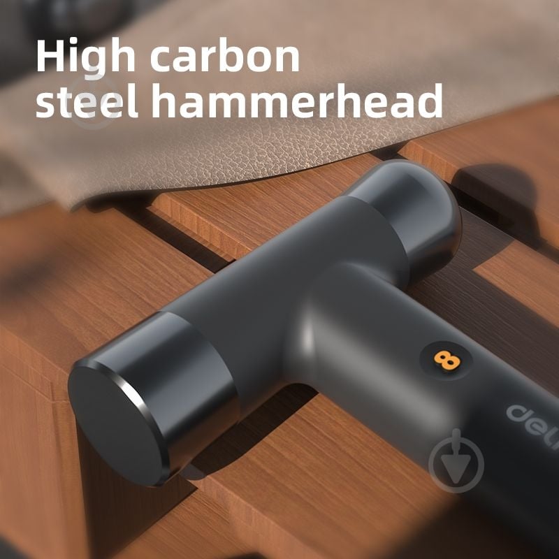 Молоток столярний Deli 1000 г EHT7008 - фото 2