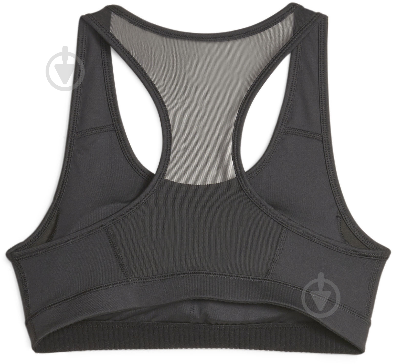 Бра Puma MID IMPACT 4KEEPS GRAPHIC BRA PM 52441812 р.S черный - фото 2