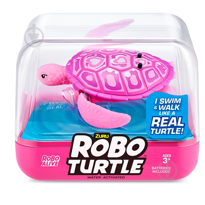 Игрушка интерактивная ROBO ALIVE Робочерепаха (фиолетовая) 7192UQ1-2 - фото 1 Игрушка интерактивная ROBO ALIVE Робочерепаха (фиолетовая) 7192UQ1-2 - фото 1