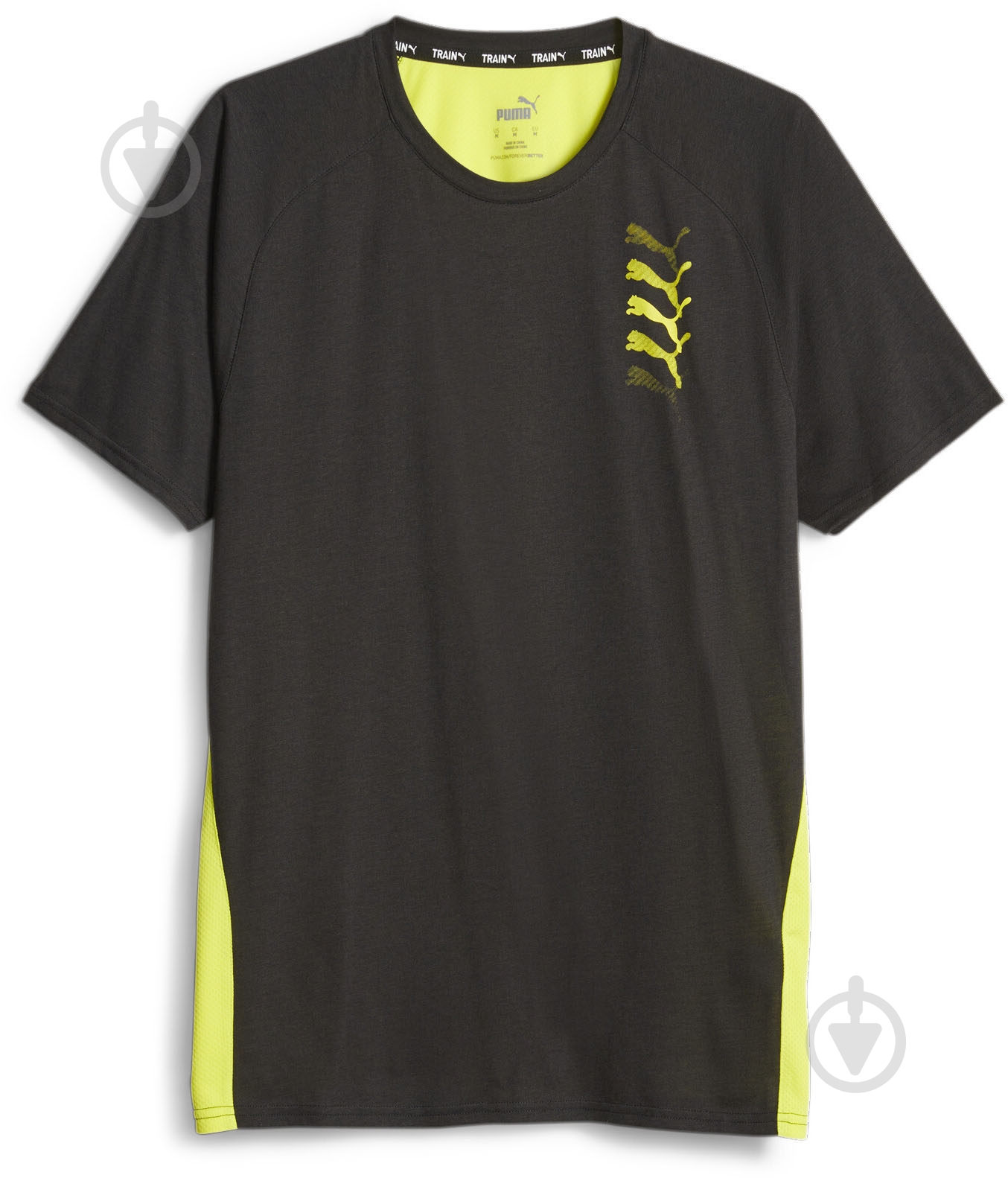 Футболка Puma PUMA FIT TRIBLEND ULTRABREATHE TEE 52441540 р.2XL черный - фото 1