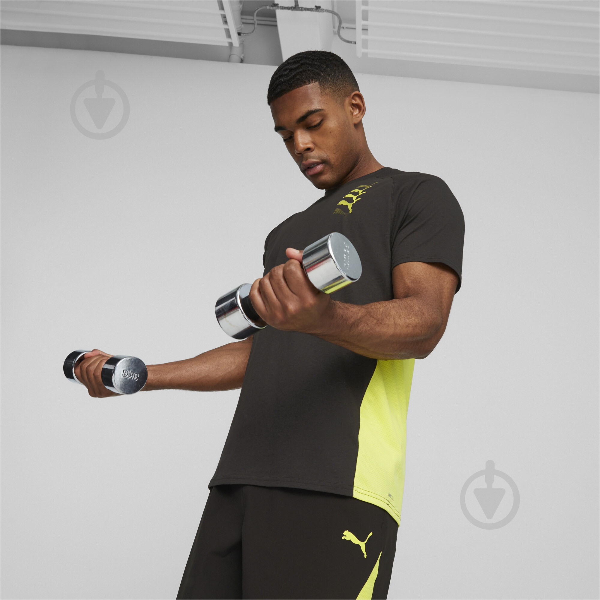 Футболка Puma PUMA FIT TRIBLEND ULTRABREATHE TEE 52441540 р.2XL черный - фото 3