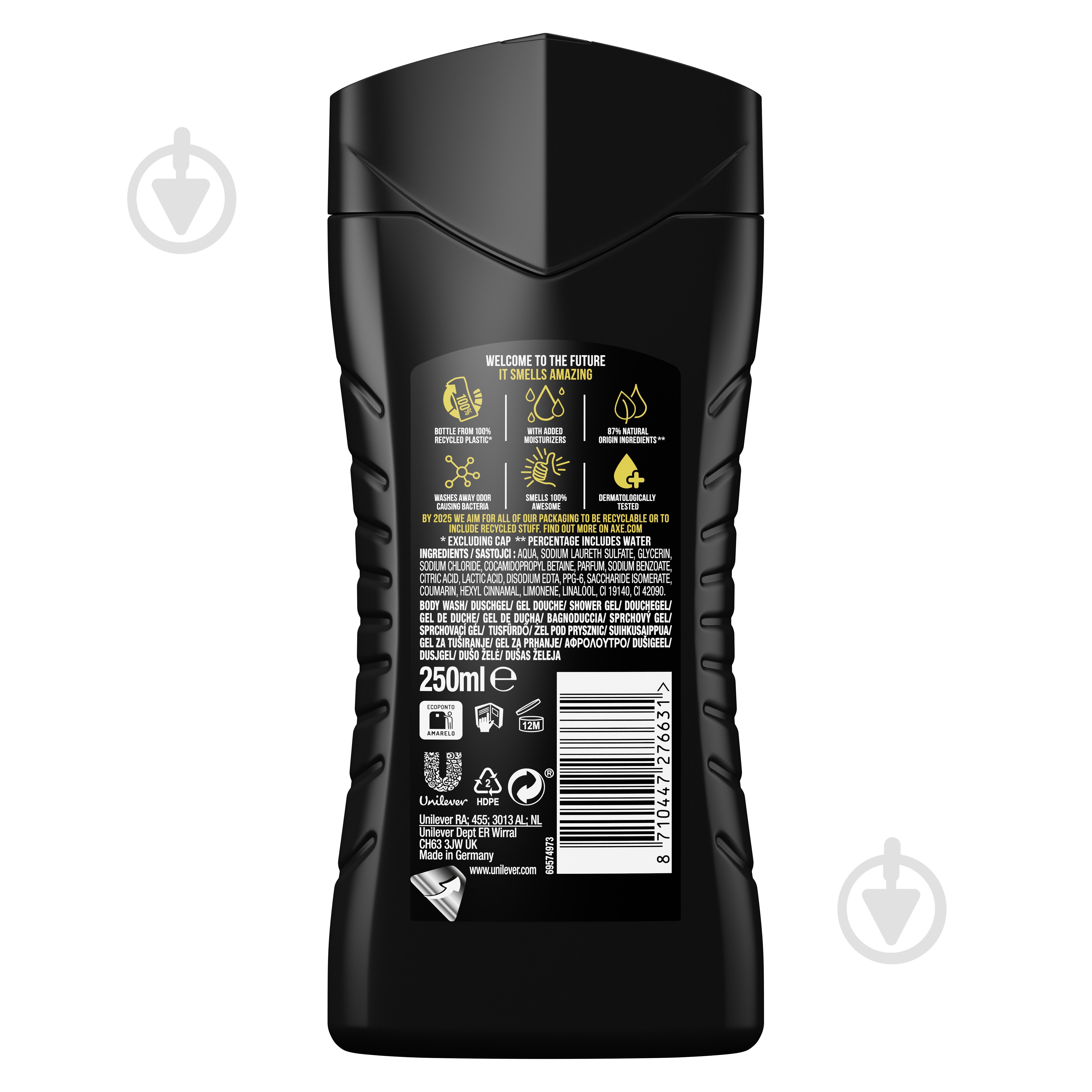 Гель для душа AXE Leather & Cookies 250 мл - фото 2