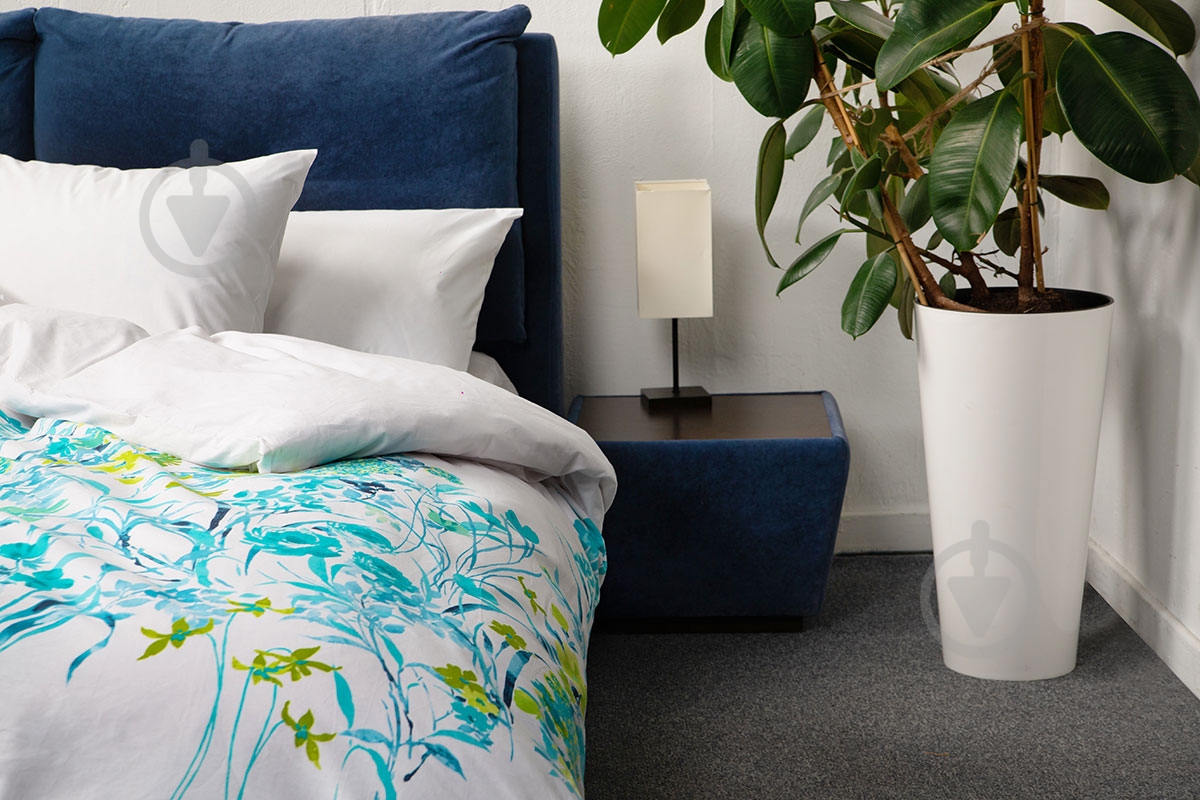 Комплект постельного белья Botanica евро белый с рисунком SoundSleep - фото 3