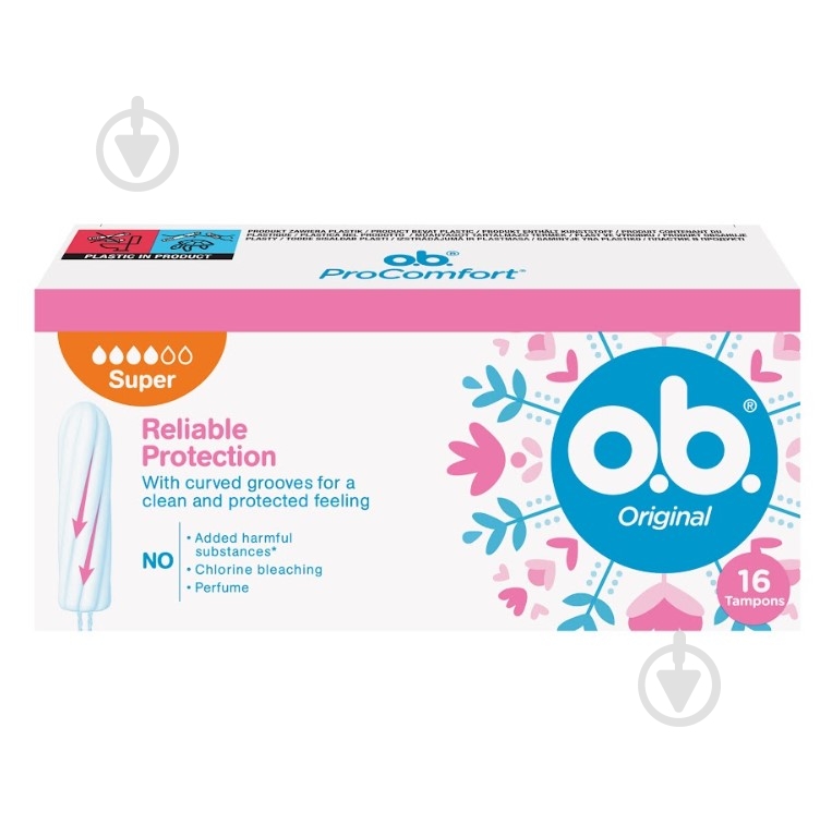 Тампоны o.b. Original Super 16 шт. - фото 1
