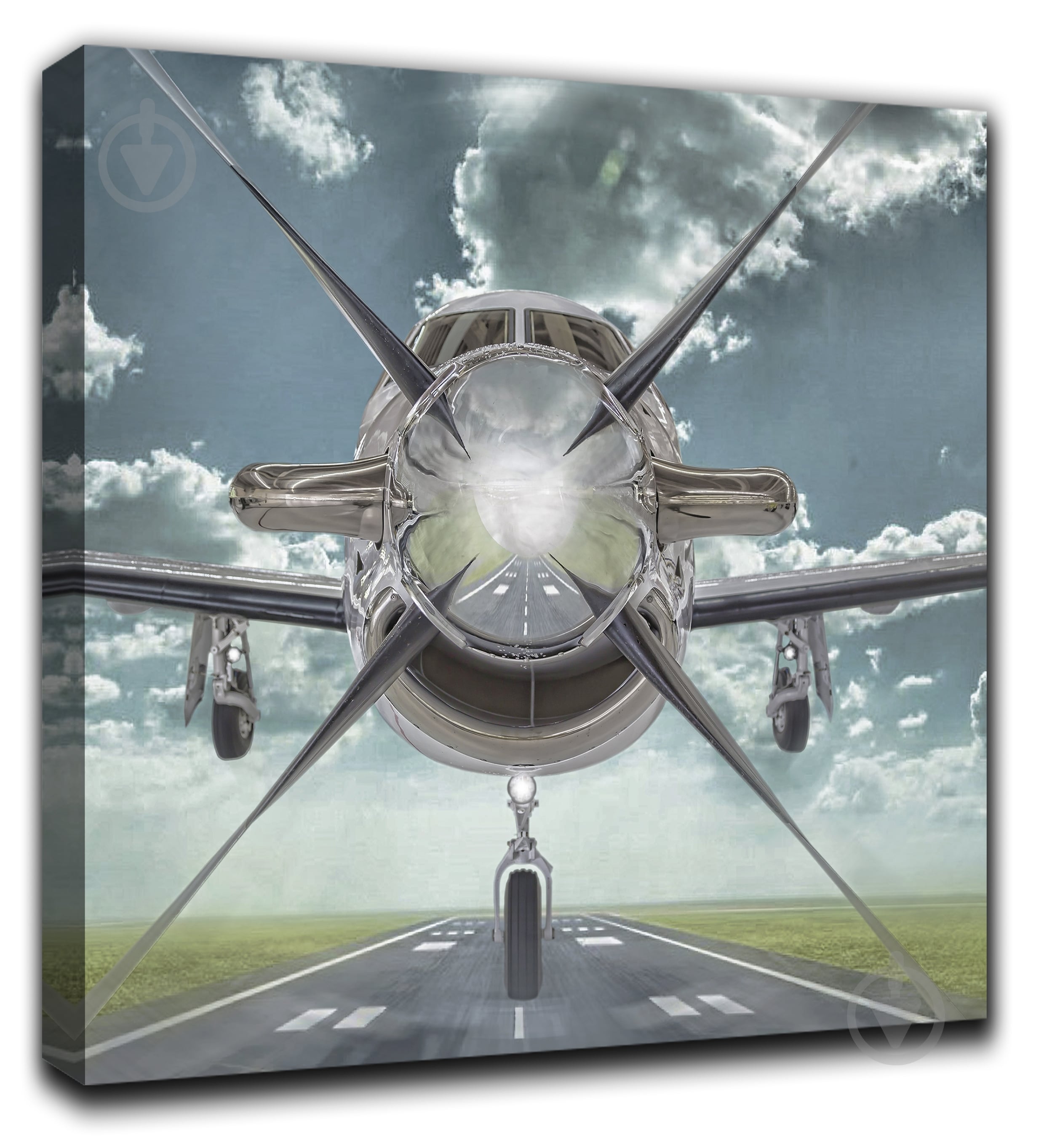 Репродукція JET 80x80 см RozenfeldArt - фото 1