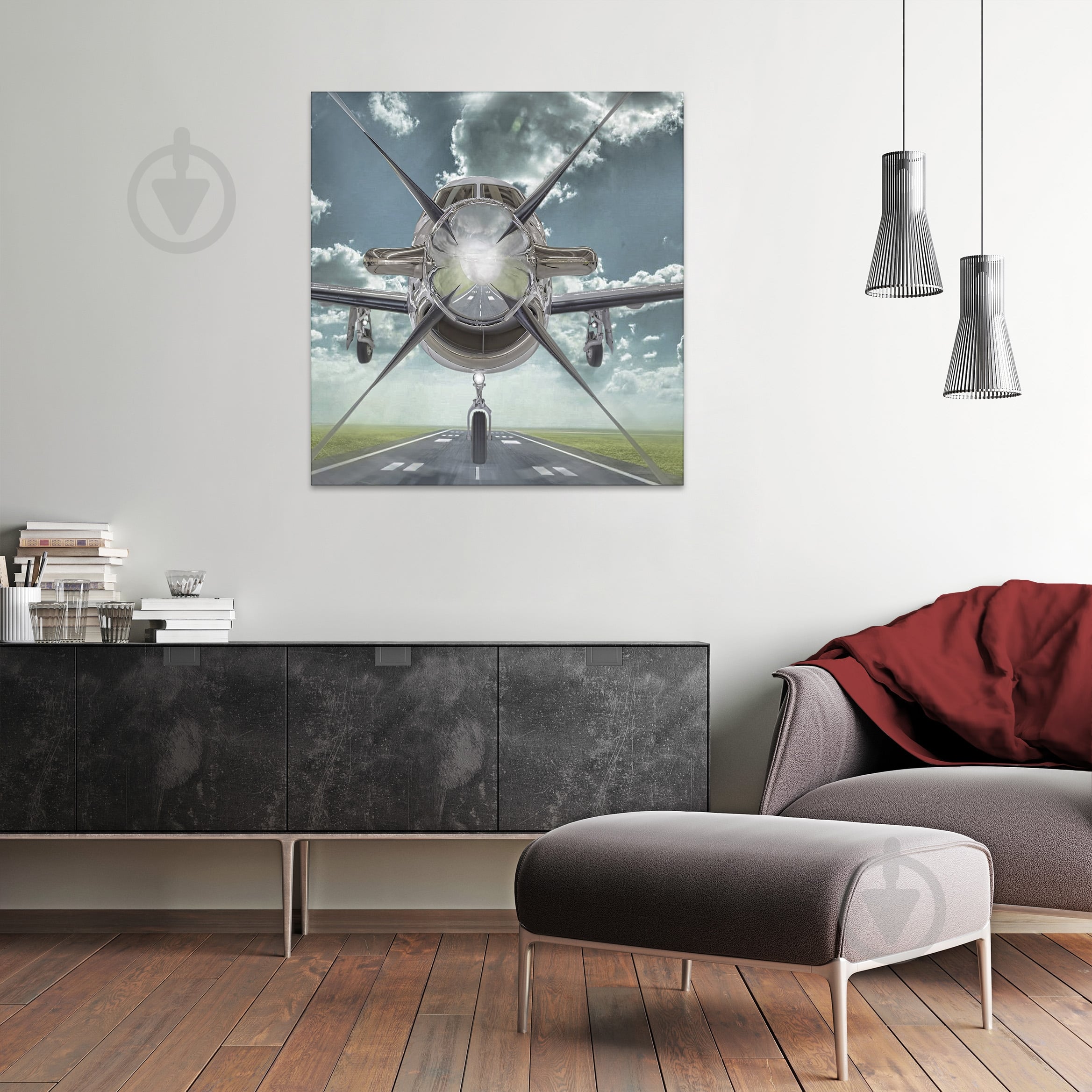 Репродукція JET 80x80 см RozenfeldArt - фото 2
