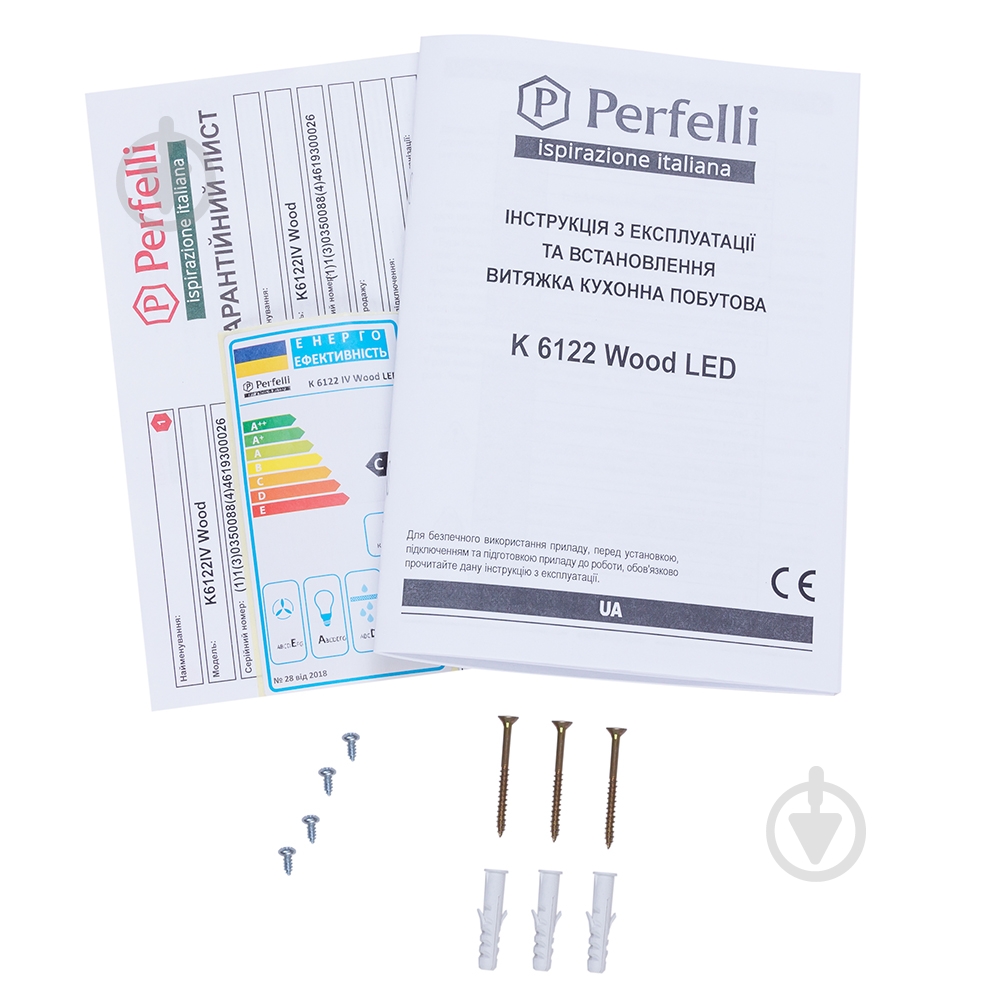 Вытяжка Perfelli K 6122 IV Wood LED - фото 15 Вытяжка Perfelli K 6122 IV Wood LED - фото 15