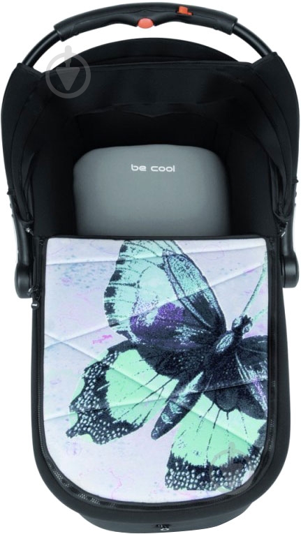Коляска 3 в 1 Be Cool Quantum Cocoon Zero Butterfly 835/643 - фото 5