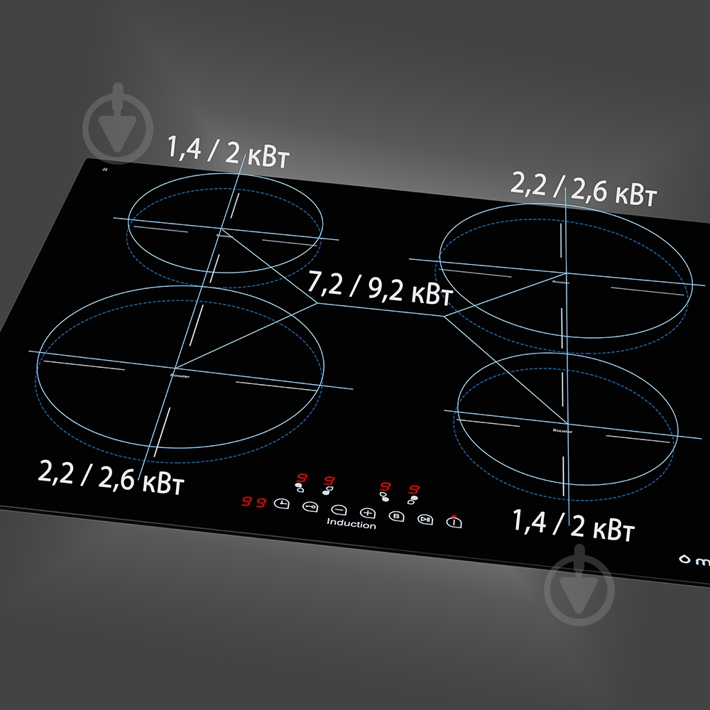 Варильна поверхня індукційна Minola MI 6042 GBL - фото 6