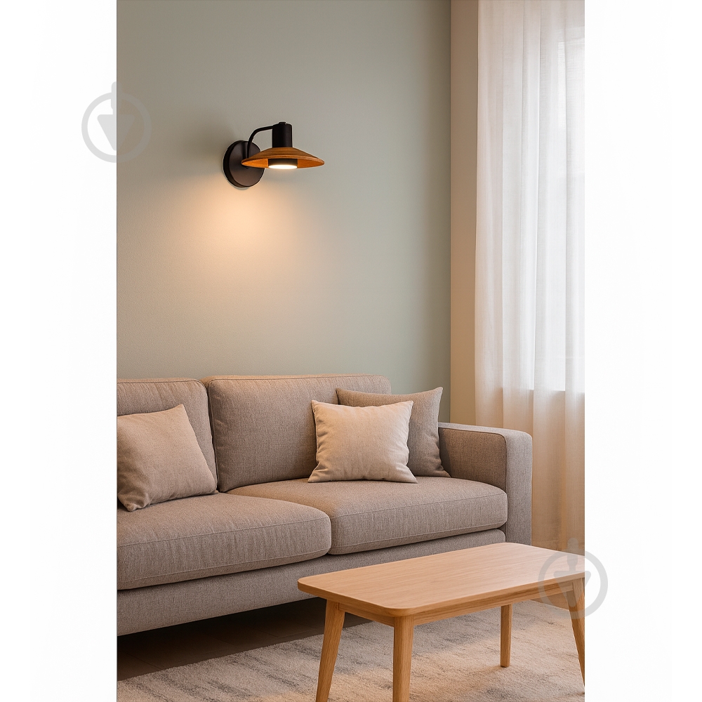 Бра LIGHT SET KALUSH 1хGX53 GX53 чорний - фото 2 Бра LIGHT SET KALUSH 1хGX53 GX53 чорний - фото 2