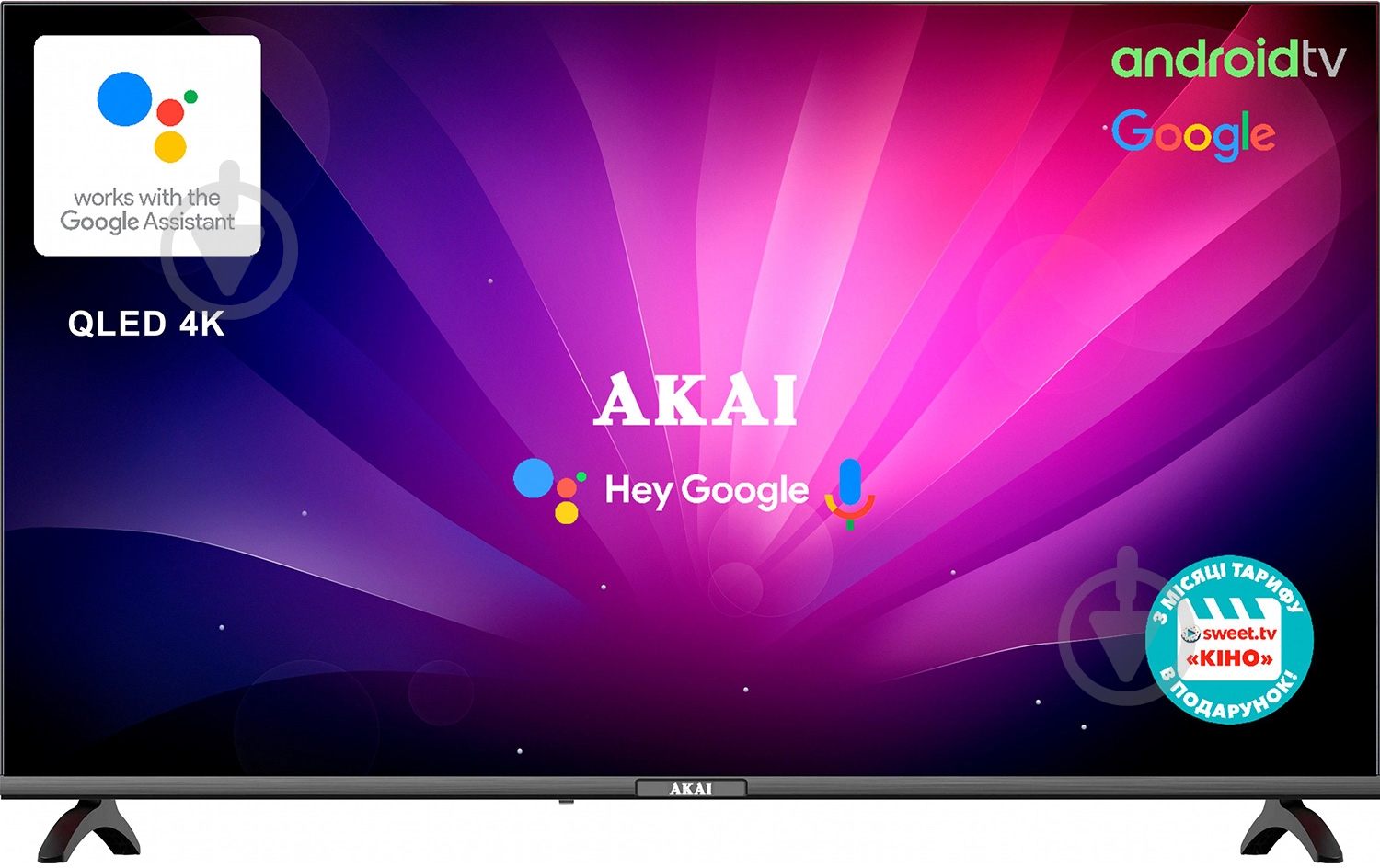 Телевизор Akai AK65D23QUG - фото 1 Телевизор Akai AK65D23QUG - фото 1