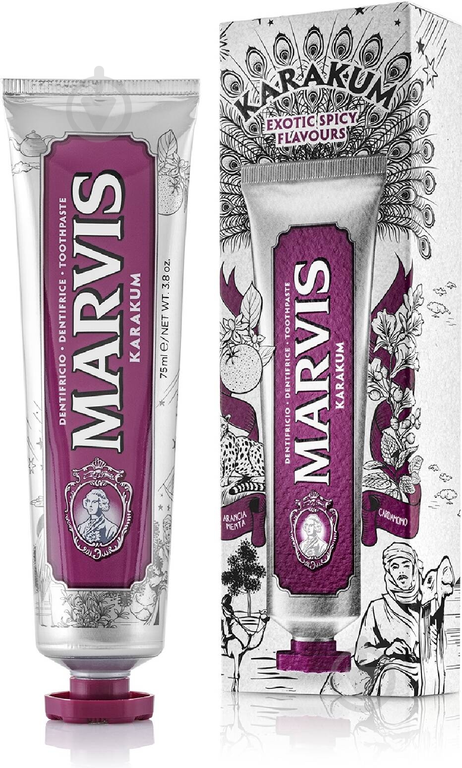 Зубная паста Marvis Karakum 75 мл - фото 1