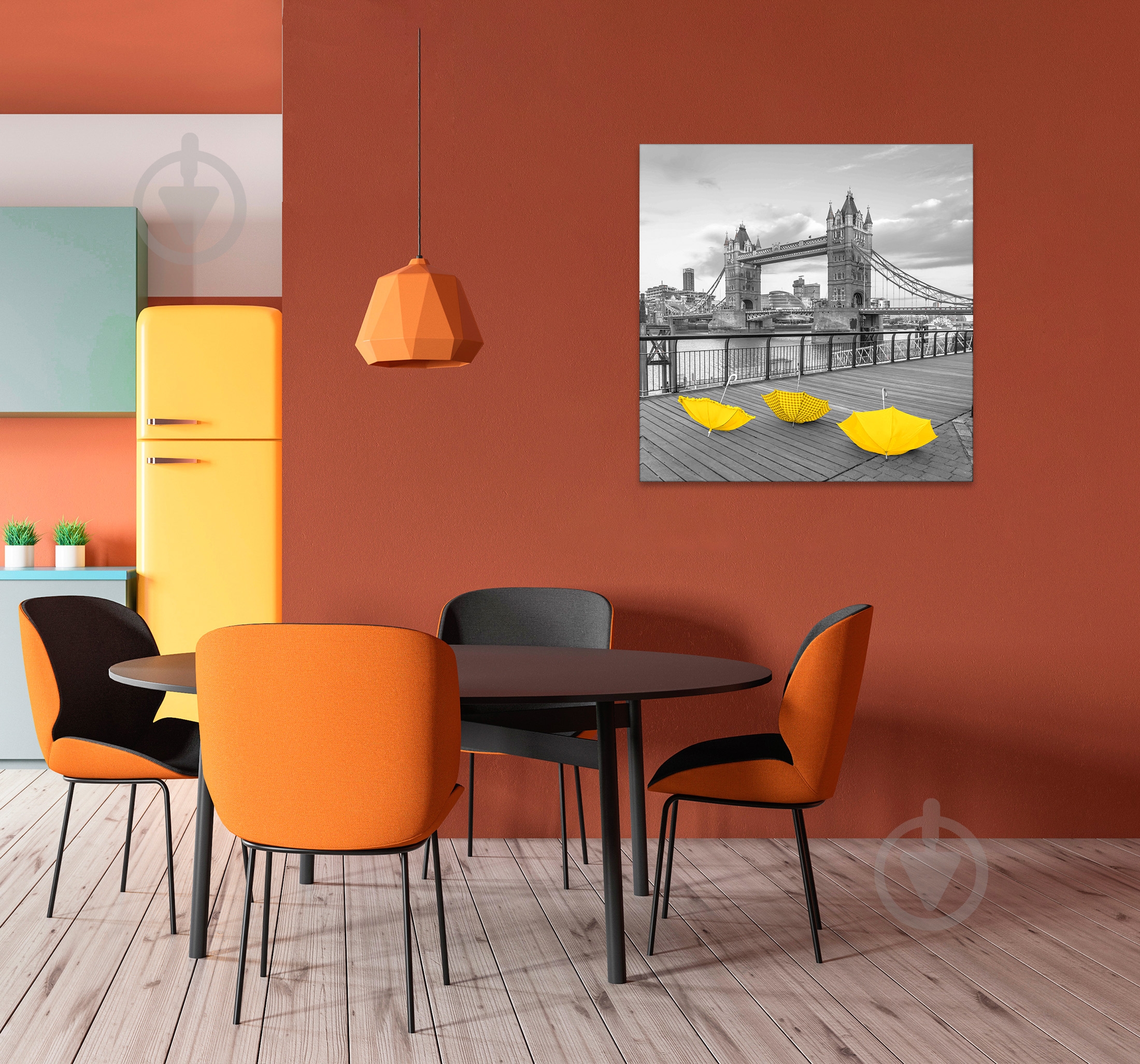 Репродукция AF20150627 London 044P 80x80 см RozenfeldArt - фото 2