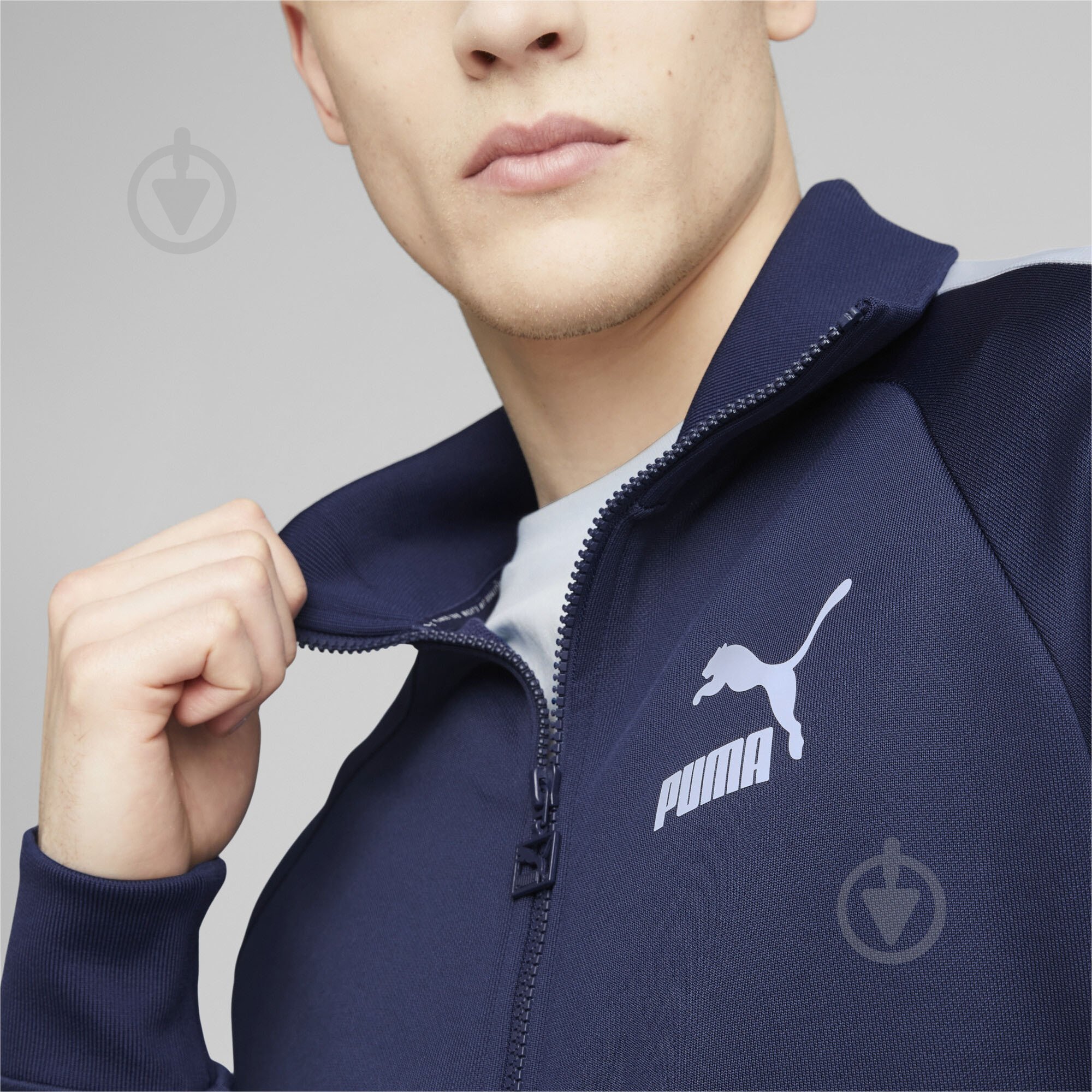 Джемпер Puma T7 ICONIC TRACK JACKET (S) PT 53948415 р.M синий - фото 5