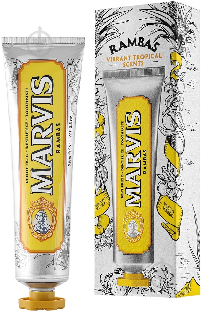 Зубная паста Marvis Rambas 75 мл - фото 1