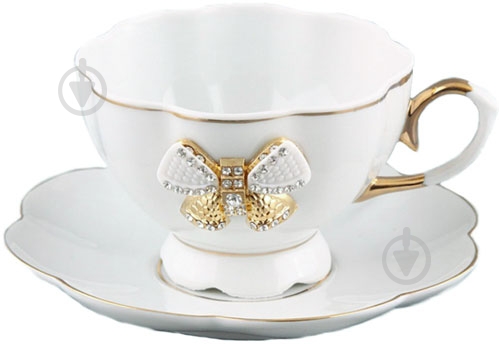 Чашка с блюдцем Lefard 200 мл 55-2518 - фото 1