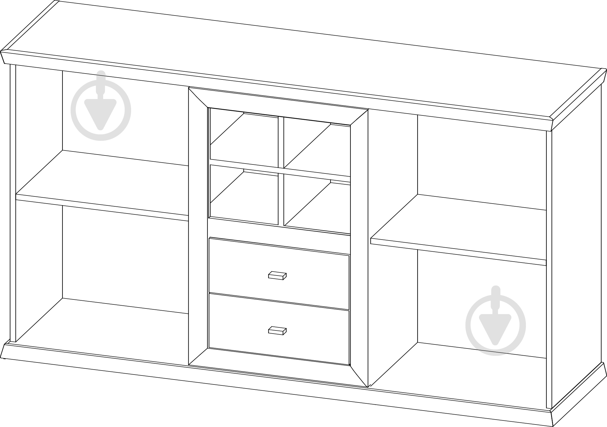 Комод Орегон мадагаскар/пино аурелио - фото 2