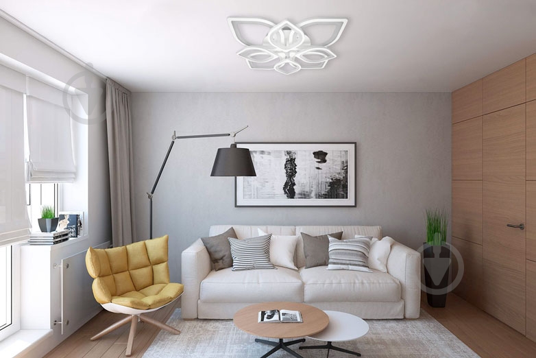 Люстра светодиодная ALLA-lighting Liliya 93 Вт LED-модуль белый - фото 17
