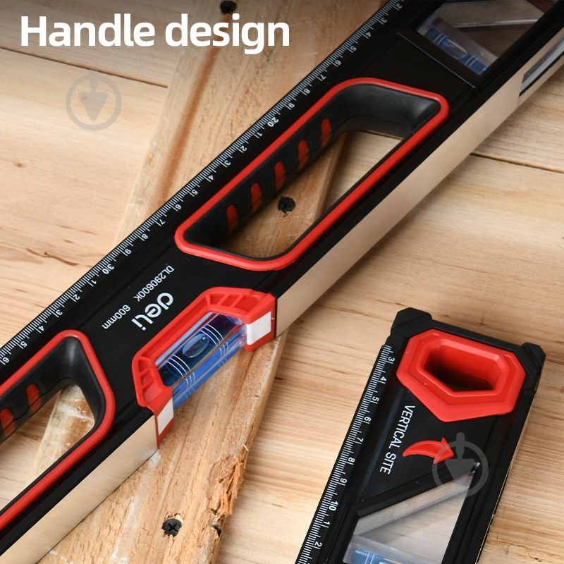 Уровень 100 см Deli EDL2901000K EDL2901000K - фото 2 Уровень 100 см Deli EDL2901000K EDL2901000K - фото 2