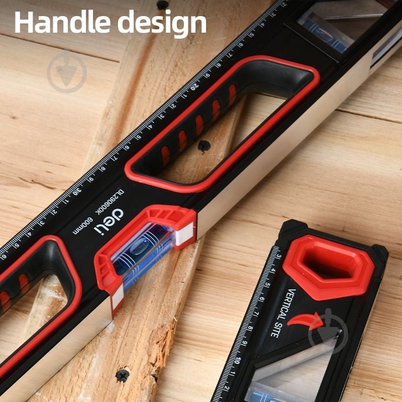 Уровень 60 см Deli EDL290600K EDL290600K - фото 3