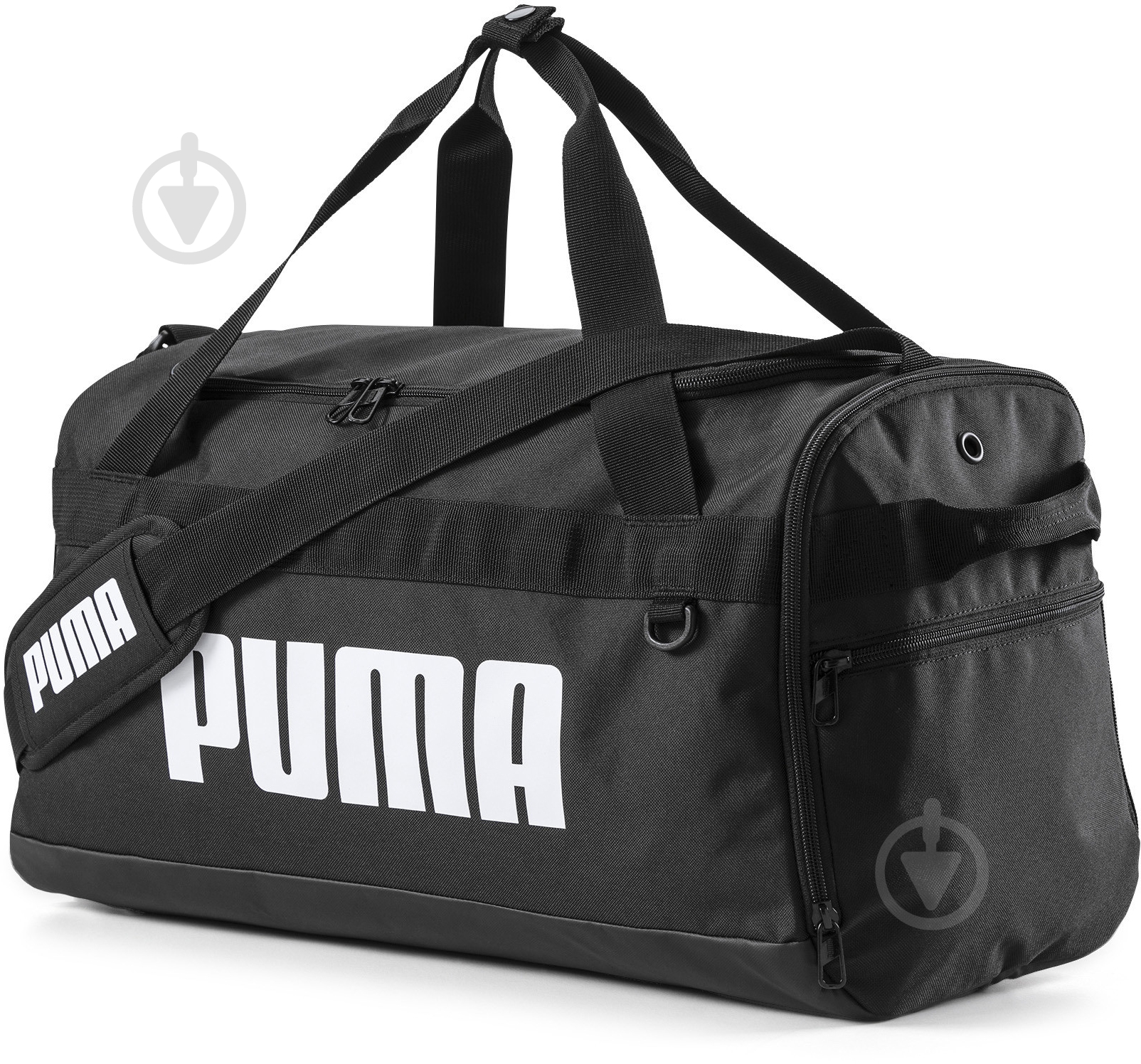 Сумка Puma Challenger Duffel Bag S 07662001 черный с белым - фото 1