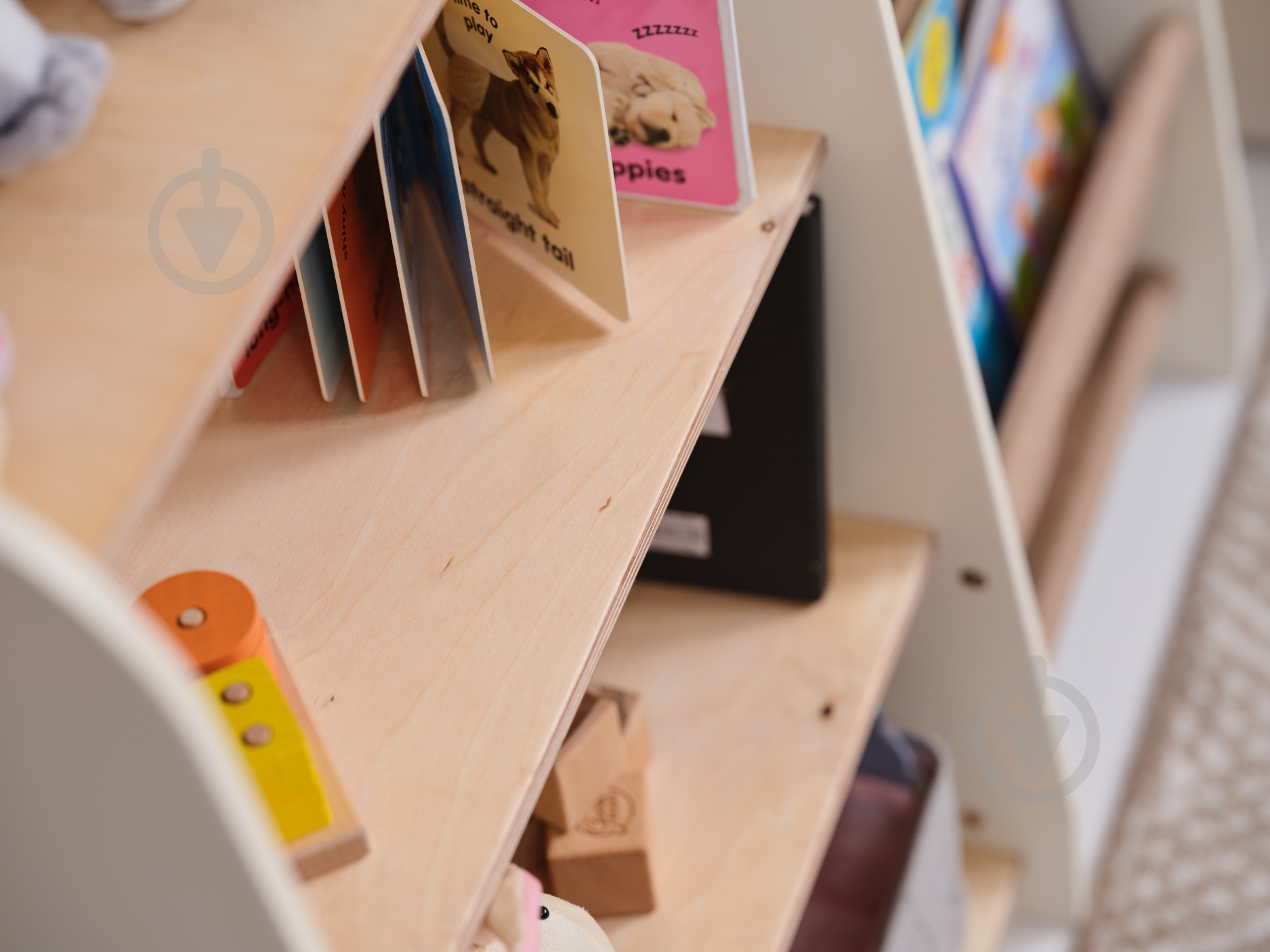 Стелаж Goodevas Монтессорі великий 2в1 для книг та іграшок E648 бежевий - фото 38 Стелаж Goodevas Монтессорі великий 2в1 для книг та іграшок E648 бежевий - фото 38