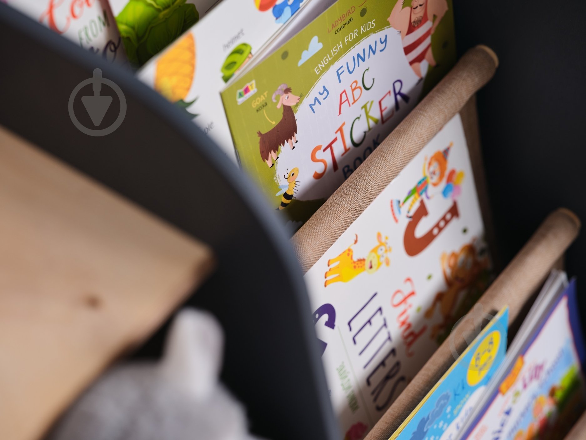 Стелаж Goodevas Монтессорі великий 2в1 для книг та іграшок E648 бежевий - фото 13 Стелаж Goodevas Монтессорі великий 2в1 для книг та іграшок E648 бежевий - фото 13