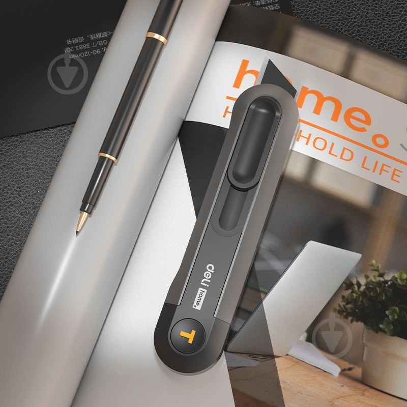 Нож канцелярский Deli EHT4008 - фото 5