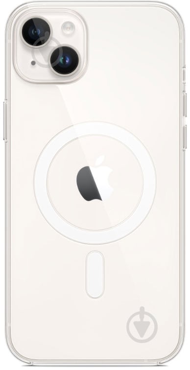 Чехол Apple Clear Case with MagSafe для iPhone 14 Plus (MPU43ZE/A) - фото 1 Чехол Apple Clear Case with MagSafe для iPhone 14 Plus (MPU43ZE/A) - фото 1