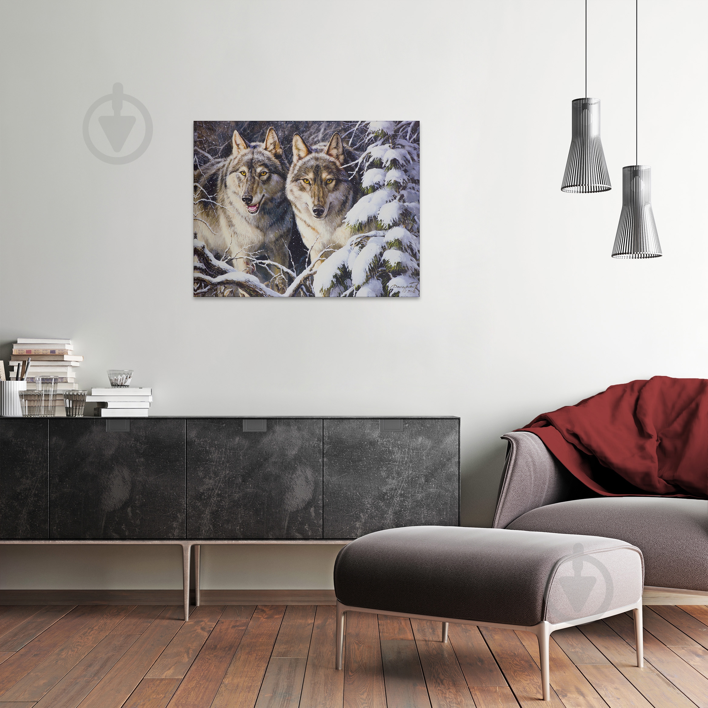 Репродукция Wolfs 80 см RozenfeldArt - фото 2