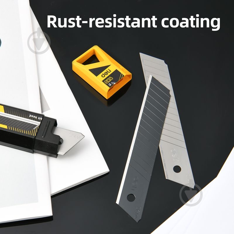 Лезвие для ножей Deli EDL-DP181 - фото 3 Лезвие для ножей Deli EDL-DP181 - фото 3