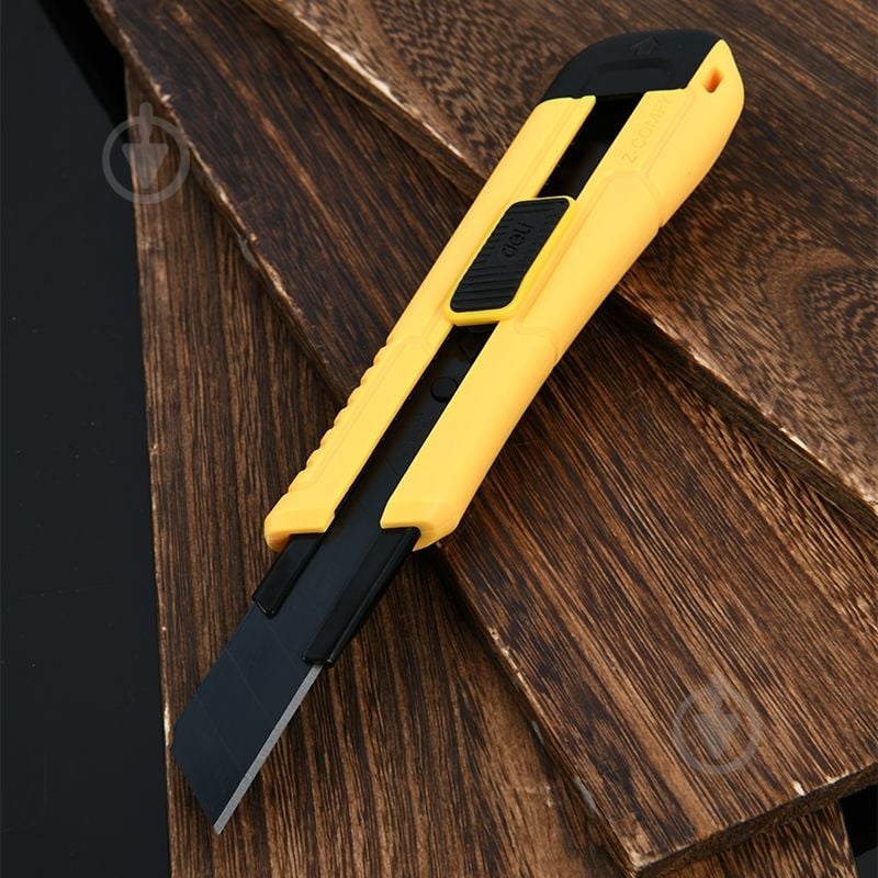 Нож канцелярский Deli EDL018 - фото 3