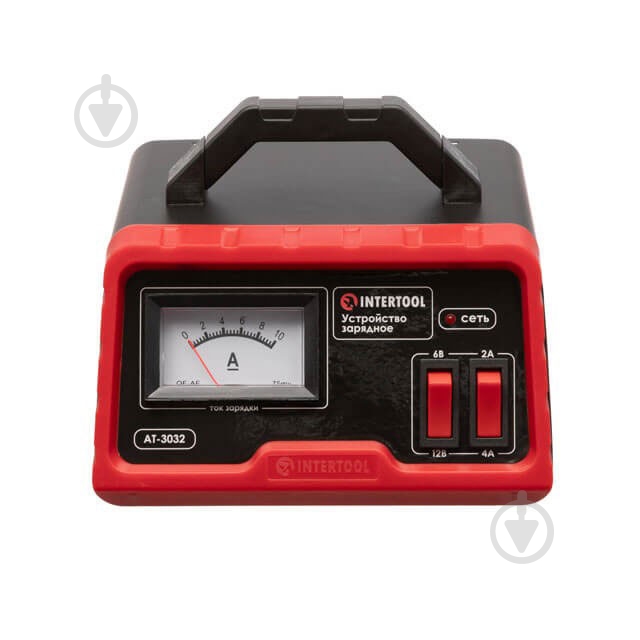 Зарядное устройство трансформаторное Intertool AT-3032 4 А 45 А/год (051325546) - фото 1 Зарядное устройство трансформаторное Intertool AT-3032 4 А 45 А/год (051325546) - фото 1