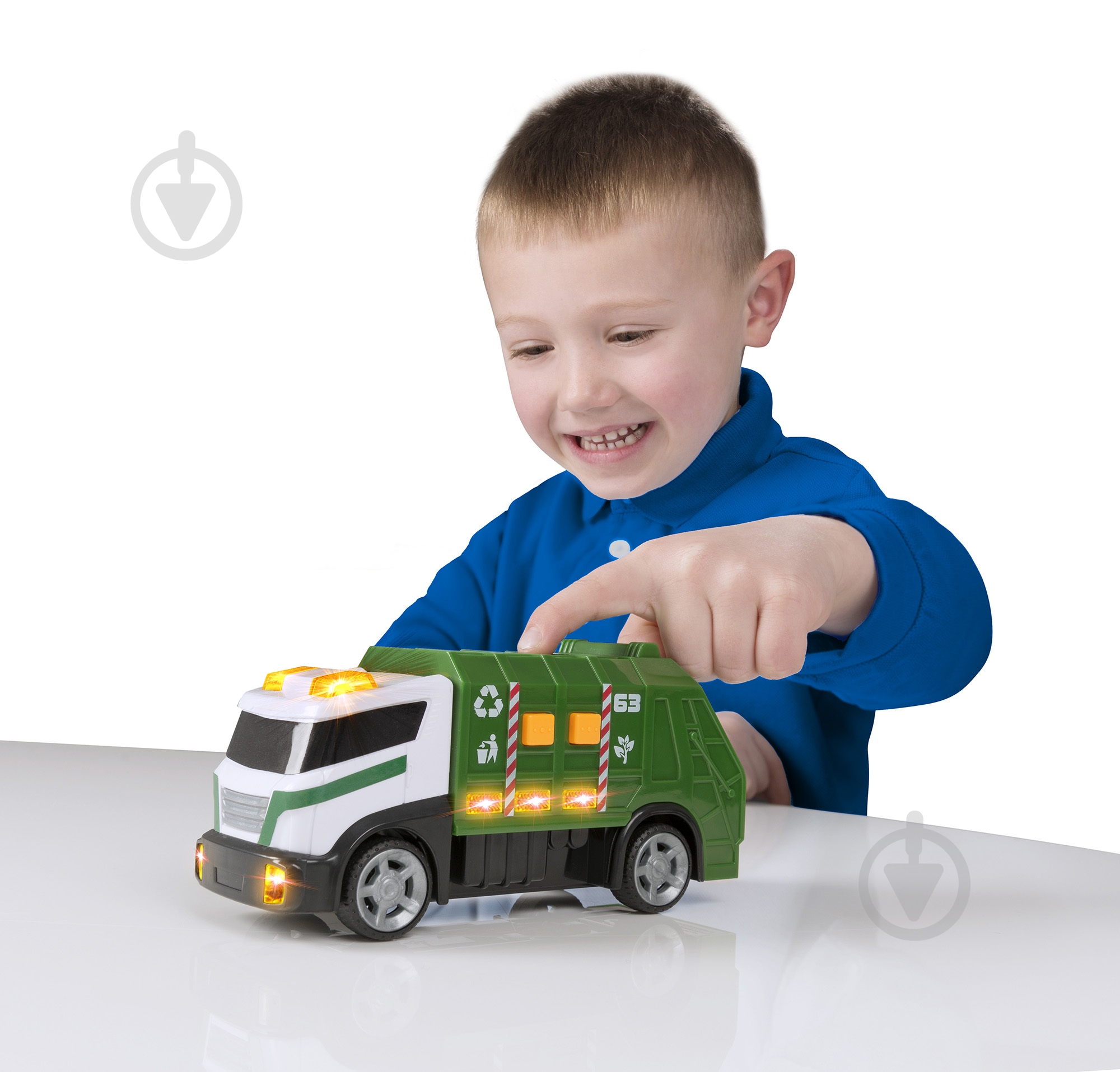 Игрушка Teamsterz Мусоровоз 15 см 1416561 - фото 4 Игрушка Teamsterz Мусоровоз 15 см 1416561 - фото 4