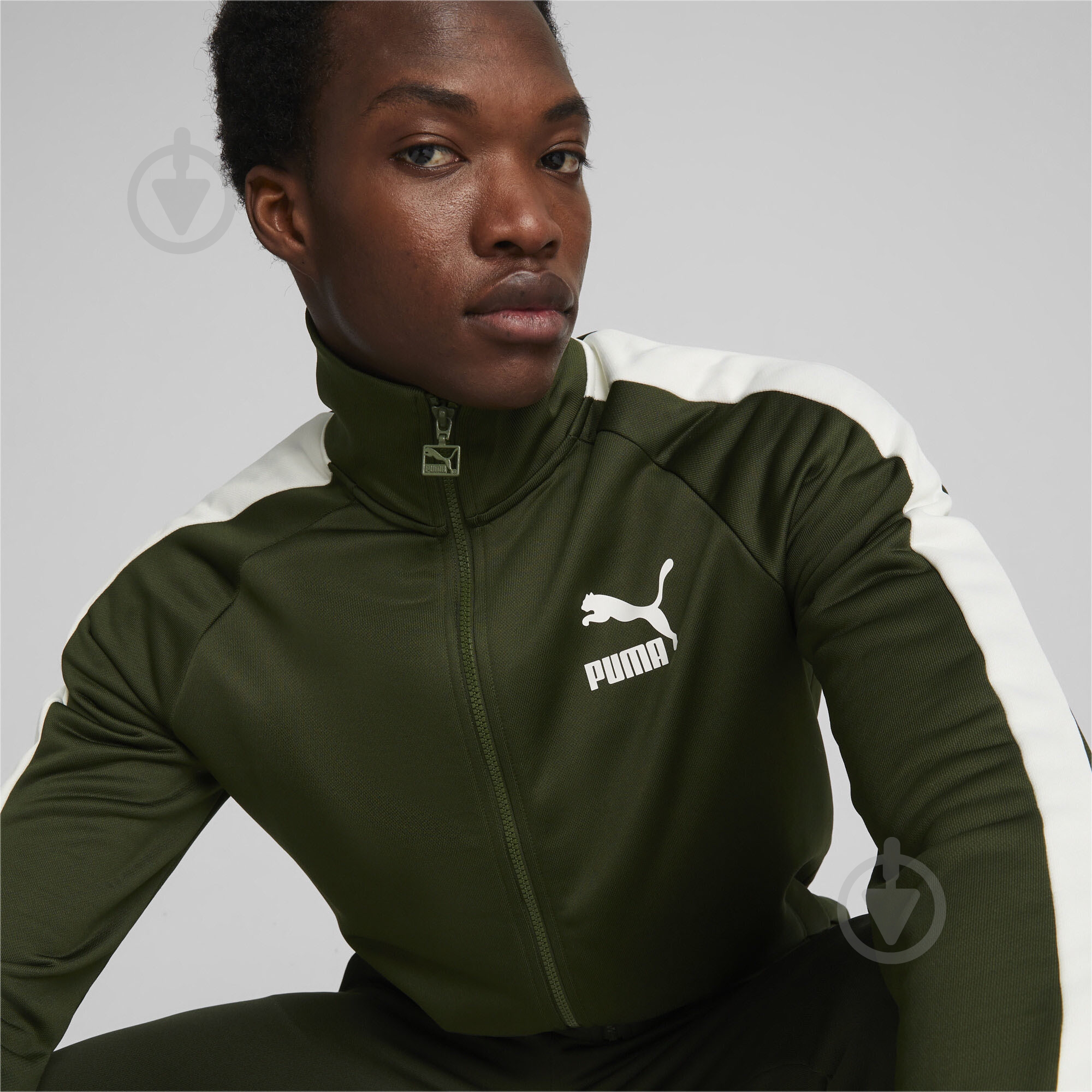 Джемпер Puma T7 ICONIC TRACK JACKET (S) PT 53948431 р.2XL зелений - фото 4