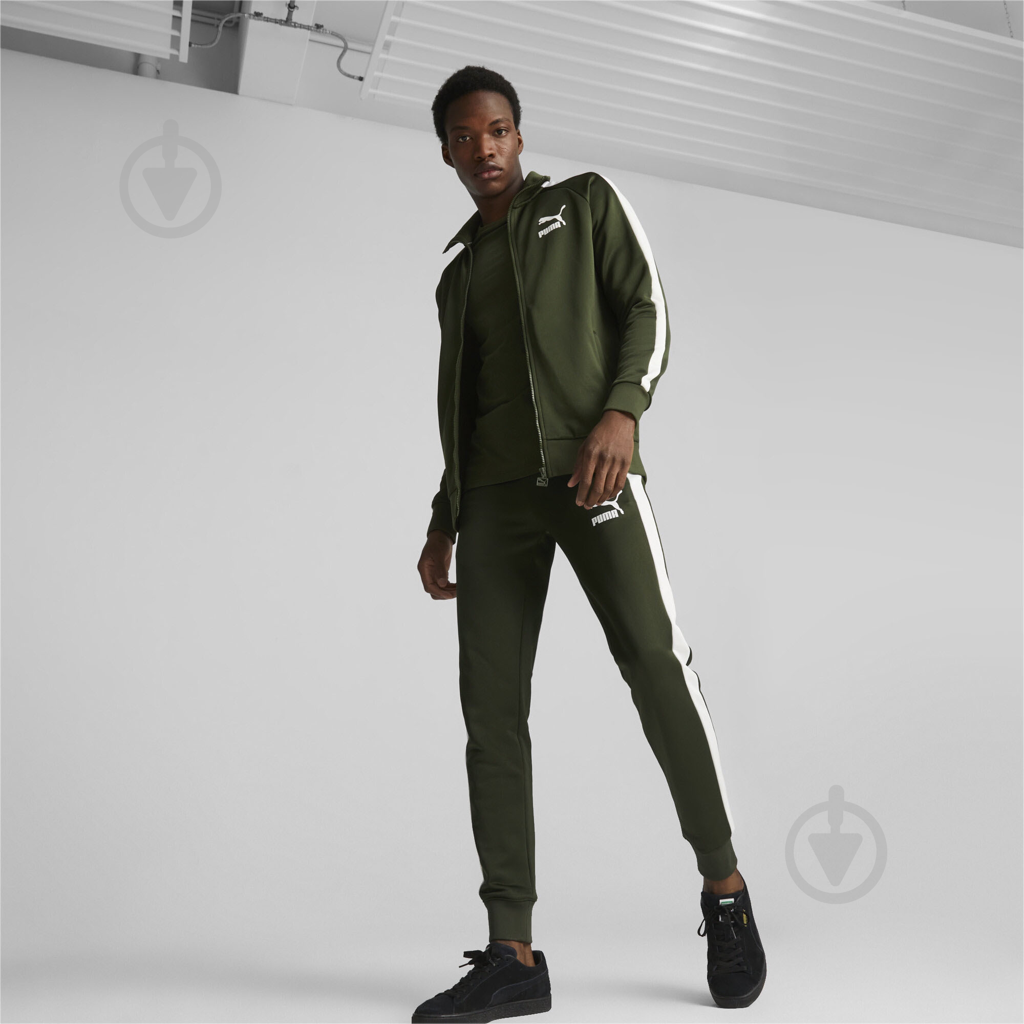 Джемпер Puma T7 ICONIC TRACK JACKET (S) PT 53948431 р.2XL зелений - фото 5