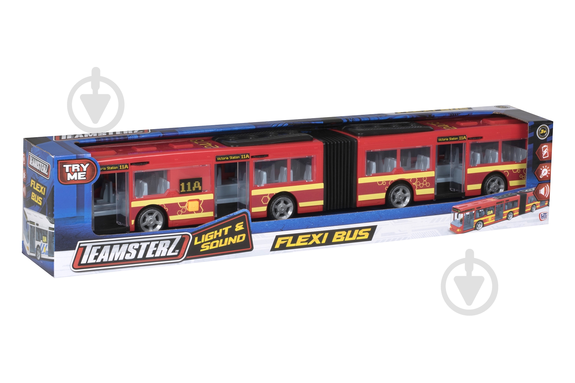 Игрушка Teamsterz Автобус 15 см 1416566 - фото 3