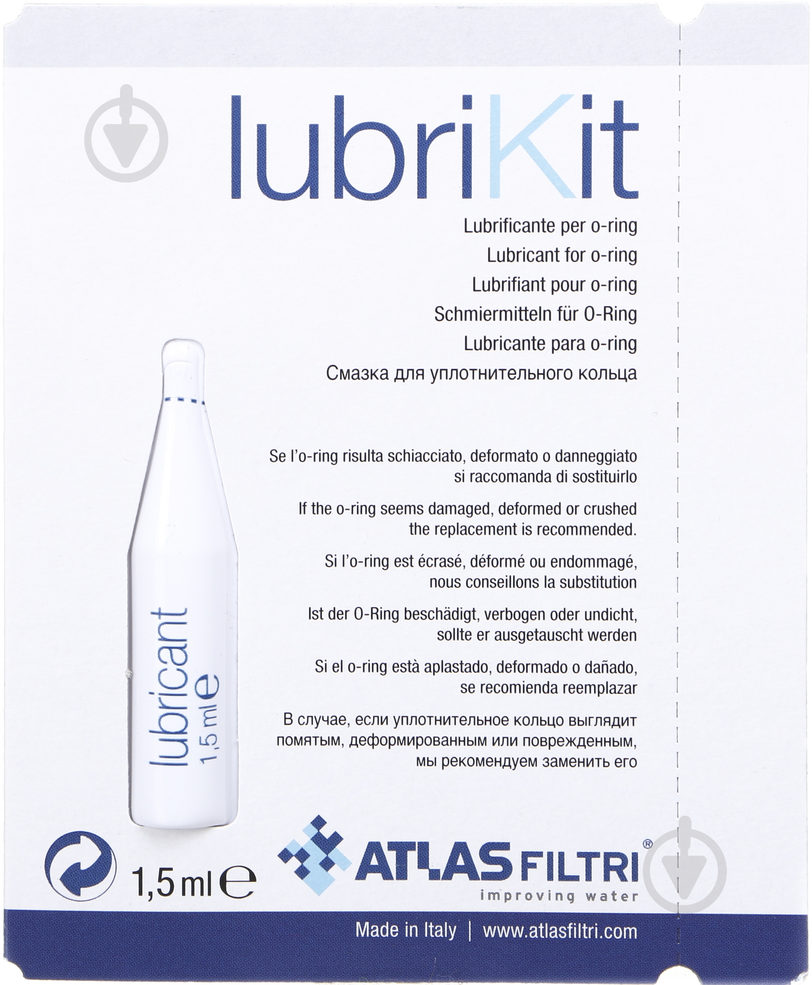 Корпус фильтра Atlas Filtri DP BIG TS 1 10" kit ZA1700711 - фото 2