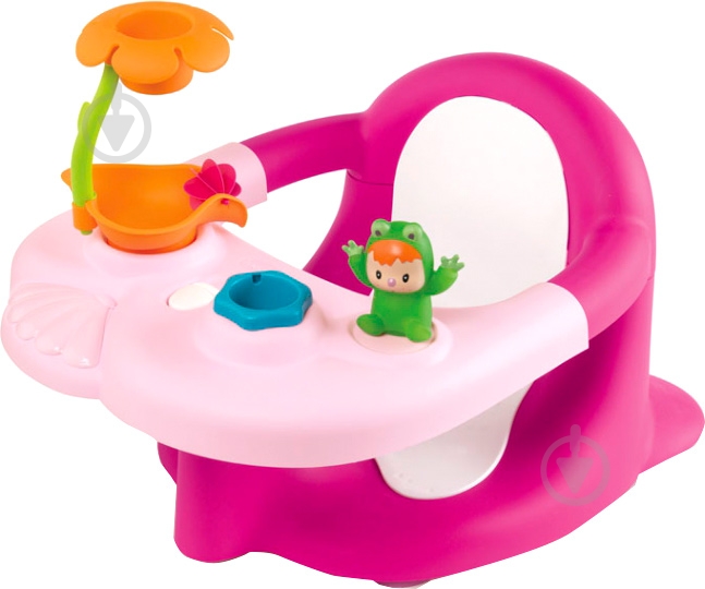 Стульчик для купания Smoby Cotoons с игровой панелью 110605 - фото 1 Стульчик для купания Smoby Cotoons с игровой панелью 110605 - фото 1