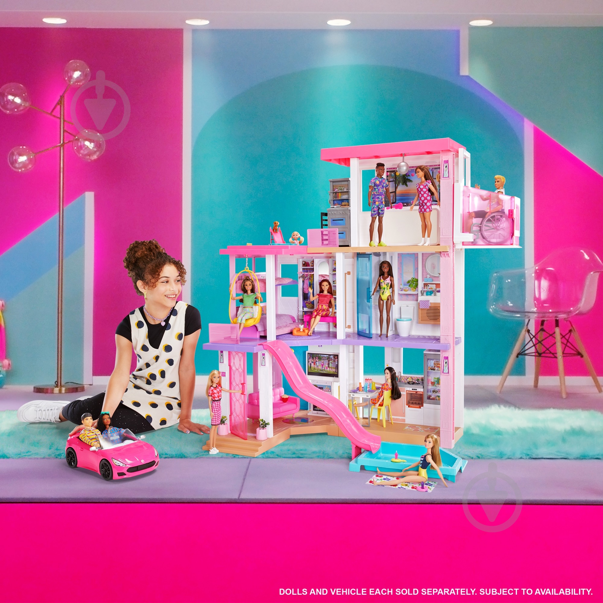 Будиночок для ляльок Barbie Сучасний Будинок Мрії GRG93 - фото 7 Будиночок для ляльок Barbie Сучасний Будинок Мрії GRG93 - фото 7