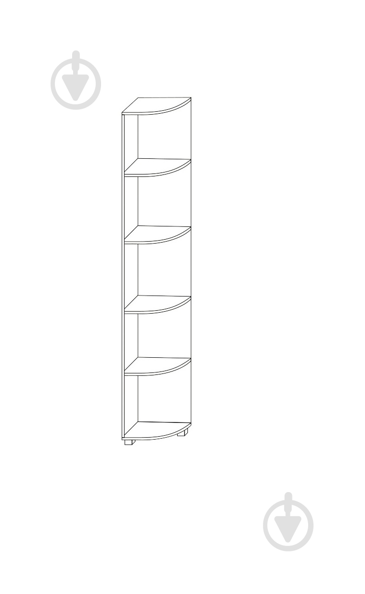 Стеллаж SOKME Вива - фото 2 Стеллаж SOKME Вива - фото 2