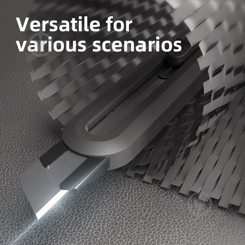 Ніж будівельний Deli EHT4018 EHT4018 - фото 2 Ніж будівельний Deli EHT4018 EHT4018 - фото 2