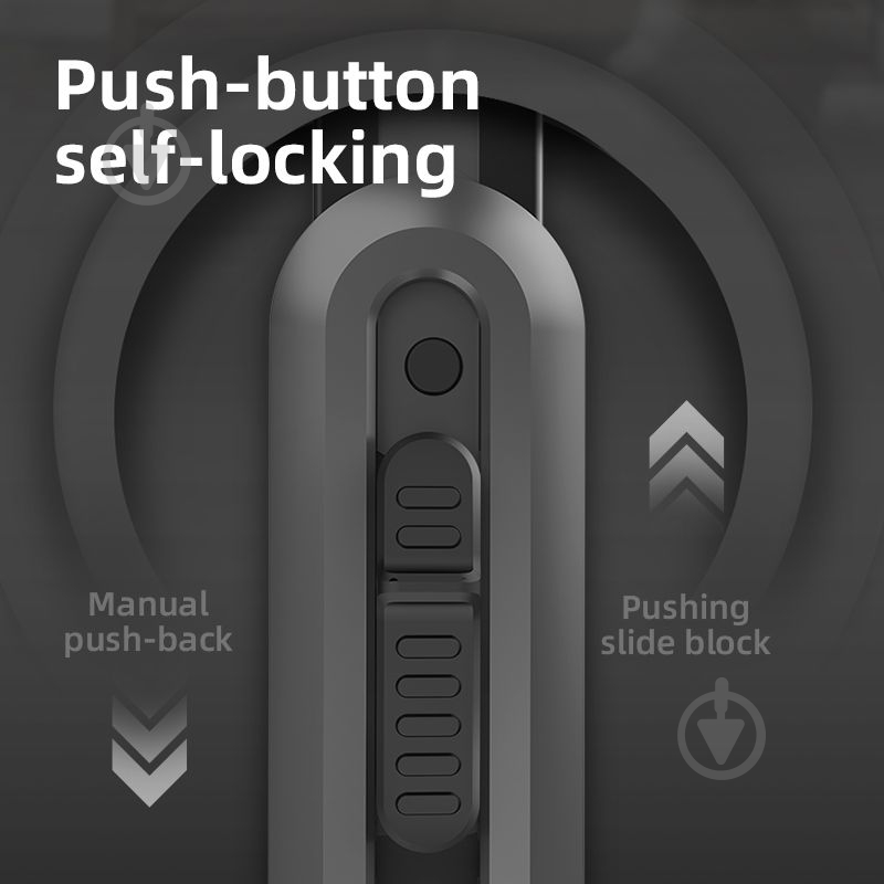 Ніж будівельний Deli EHT4018 EHT4018 - фото 3 Ніж будівельний Deli EHT4018 EHT4018 - фото 3