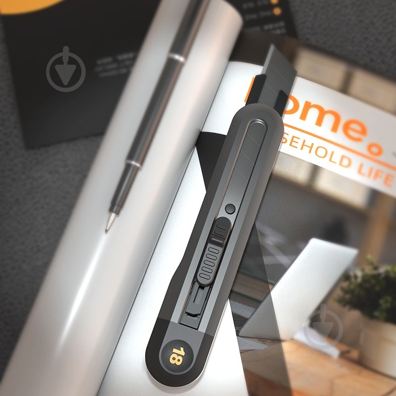 Ніж будівельний Deli EHT4018 EHT4018 - фото 5 Ніж будівельний Deli EHT4018 EHT4018 - фото 5