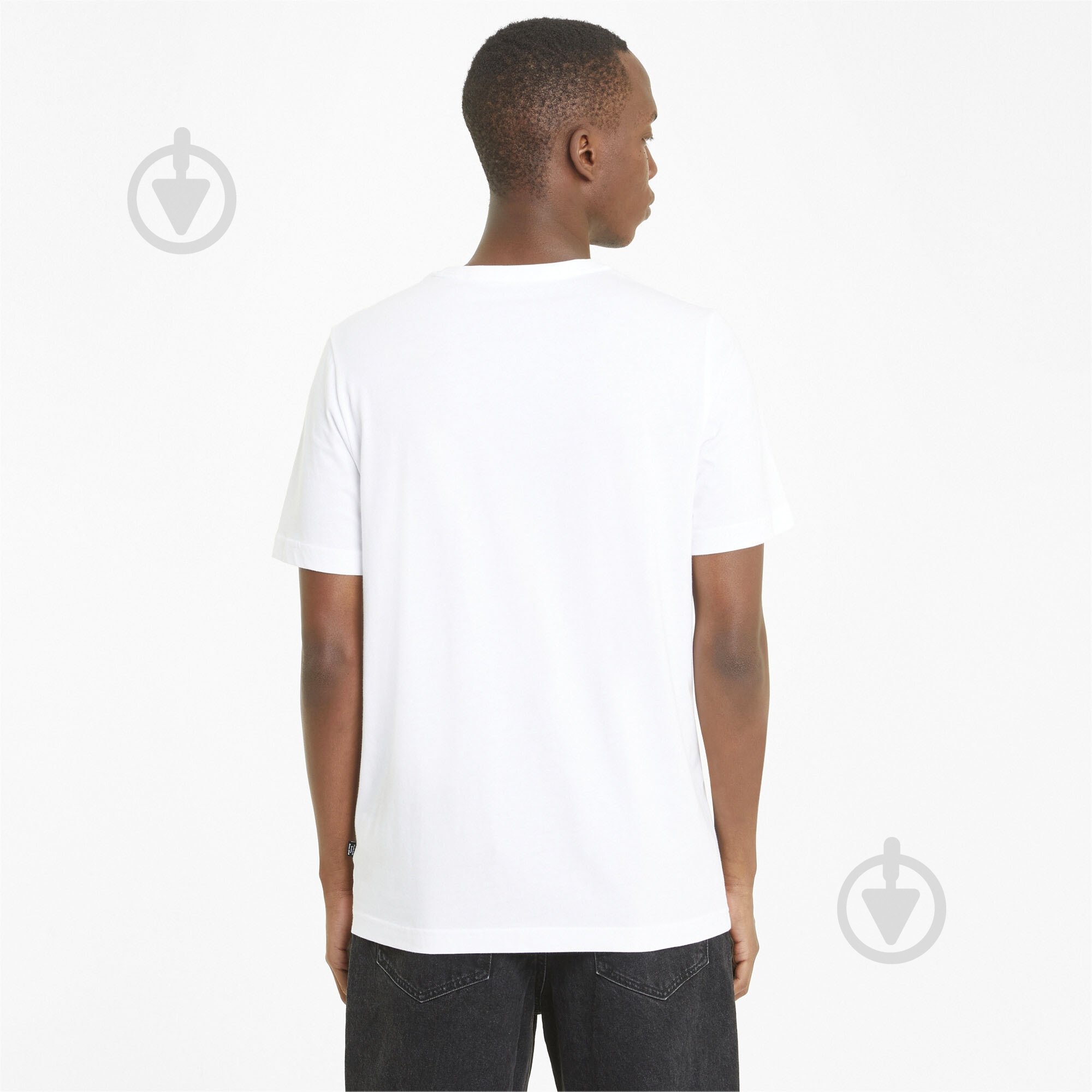 Футболка Puma ESS SMALL LOGO TEE 58666802 р.XL белый - фото 4