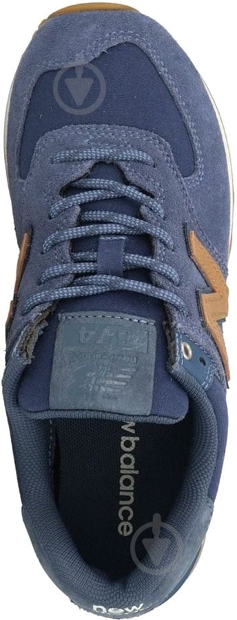 Кроссовки New Balance 574 NOP WL574CLI р.7,5 синий - фото 6
